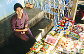 Young girl portrait. Mandalay Hill. Mandalay. Myanmar (Burma).