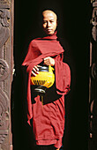 Monk in Golden Palace Monastery. Mandalay. Myanmar (Burma).