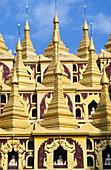 Thanboddhay Shrine Pagoda. Monywa. Mandalay Division. Myanmar (Burma).