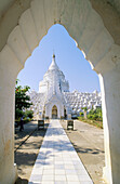 Hsinbyume Pagoda. Mandalay Division. Myanmar (Burma).