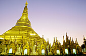 Shwedagon Pagoda. Yangoon (Rangoon). Myanmar (Burma).