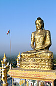 Buddhist pagoda on Sagaing Hills. Sagaing. Mandalay. Myanmar (Burma).