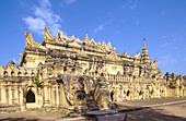 Maha-Aungmye Bonzan Monastery. Mandalay, Inwa (Ava). Myanmar (Burma).