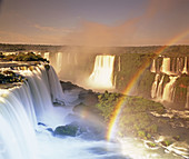 Florian fall, Iguazú waterfalls. Brazilian side, Paraná state, Brazil