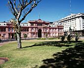 Casa Rosada, presidential palace in Plaza de Mayo. Buenos Aires. Argentina