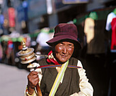 Tibetan woman, Lhasa. Tibet