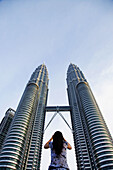 Malaysia. Kuala Lumpur. Petronas Towers.