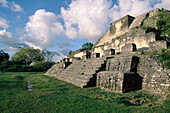 Temple, Maya ruins of Altun Ha. Belize