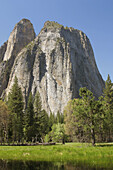 Cathedral Rocks. Yosemite NP, California, USA. Spring, 2004