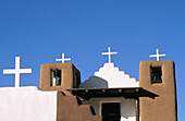 San Geronimo Chapel. Taos Pueblo. New Mexico. USA