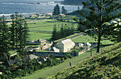 Administrative buildings, former penal colony. Norfolk Island, Australia