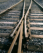 Railway tracks. Sweden.