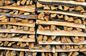 Pile of wood. Sweden.