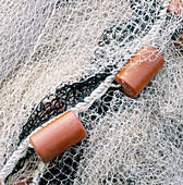 Fishing net and gear. Sweden.