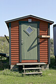 Fisherman hut. Norrebro, Bjarehalvon. Skåne, Sweden