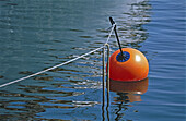 Buoy at Bastard Marina. Bjäre Peninsula. Skåne. Sweden