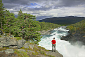 Wild River Sjoa, Oppland Norway, Scandinavia, Europe