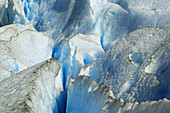 Glacier Briksdalsbreen, Jostedalsbreen NP, Sogn og Fjordane, Norway, Scandinavia, Europe.