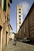 Basilica of San Frediano, Lucca. Tuscany, Italy