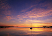 Pleasure Bay sunrise, Cape Cod, Chatham, Massachusetts. USA.