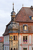 City hall. Bad Königshofen. Franconia. Bavaria. Germany