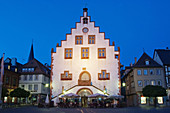 City hall in Karlstadt. Franconia. Bavaria. Germany