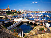 View of Lysekil in Sweden