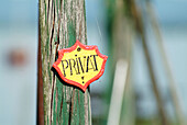 Privat sign