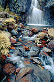 Waterfalls. Tongariro National Park. New Zealand