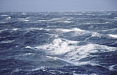 Stormy sea (70 knot winds). Gerlache Strait. Antarctic Peninsula.
