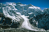 Kangchenjunga, North face (8598m) from Pangperma peak (6225m). East Nepal