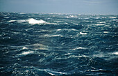 70 knot winds stormy sea at Gerlache Strait, Antarctic peninsula