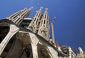Sagrada Familia temple by Gaudí. Barcelona, Spain