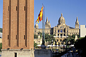 MNAC (National Art Museum of Catalonia), National Palace of Montjuic. Barcelona. Spain