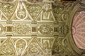 Decoration of vaults, interior of the cathedral. Córdoba. Spain
