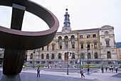 Town Hall building. Bilbao. Euskadi, Spain