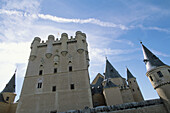 Tower of Juan II in the Alcázar. Segovia. Spain