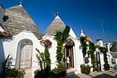 Trulli-Häuser in Alberobello, Apulien, Italien