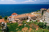 Mittelalterlicher Ort Monemvasia, Peloponnes, Griechenland