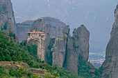 The Holy Monastery of Russanu in Meteora, Thessaly, Greece