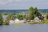 Am Onegasee, der zweitgroesste See Europas, Russland