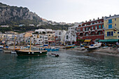 Marina Grande Hafen, Capri, Kampanien, Italien, Europa