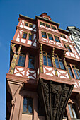 Fachwerkhaus am Römerberg, Frankfurt, Hessen, Deutschland, Europa
