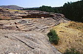 Celtiberian Archaeological Site. Tiermes. Sierra de Ayllon. Soria province. Castilla-La Mancha. Spain
