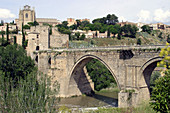 Bridge of San Martín. Toledo. Spain