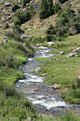 Sources of Arcos river, Arcos de las Salinas. Teruel province, Aragón, Spain