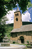 Church of San Felipe. Vilac. Vall d Aran. Lleida province. Catalonia. Spain