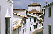 San Jose Street in Grazalema. Cadiz province. Andalucia, Spain