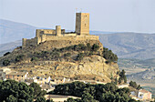 Village and Castle. Biar. Alicante. Spain.