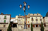 Coso square (Plaza del Coso). Brihuega. Guadalajara. Spain